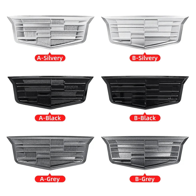 ABS Car Body Stickers Side Decals Emblem for Cadillac CT5 XT5 XT6 Escalade CTS DTS SLS XLR ATS SRX Tiburon Deville Accessories