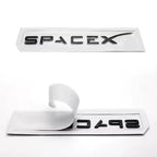3D ABS Logo Letters Car Trunk Fender Side Badge Decal For Tesla Model Y/S/3/X Space X Emblem Sticker Accessory