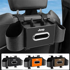 Car Backseat Tissue Organizer Cup Holder Accessories For Jeep Wrangler Renegade Compass Gladiator Cherokee Grand Patriot Libert