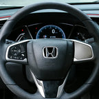 Honda Car Steering Wheel Logo Emblem H Badge Sticker for Honda Civic Accord CR-V Fit HRV Odyssey Vezel Auto Interior Accessories