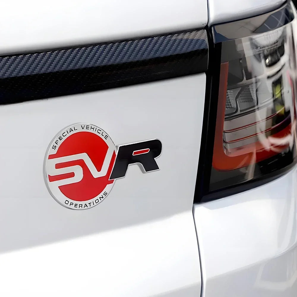 Car Front Grille Emblem Sticker Auto Accessories For Landrover SVR Vogue Velar Evoque Discovery Range Rover  L551 P250 P300 L405