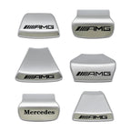 3D ABS Car Steering Wheel Emblem Sticker Badge For Mercedes Benz AMG W205 W206 W177 W168 W108 AMG W176 W204 W212 Accessories