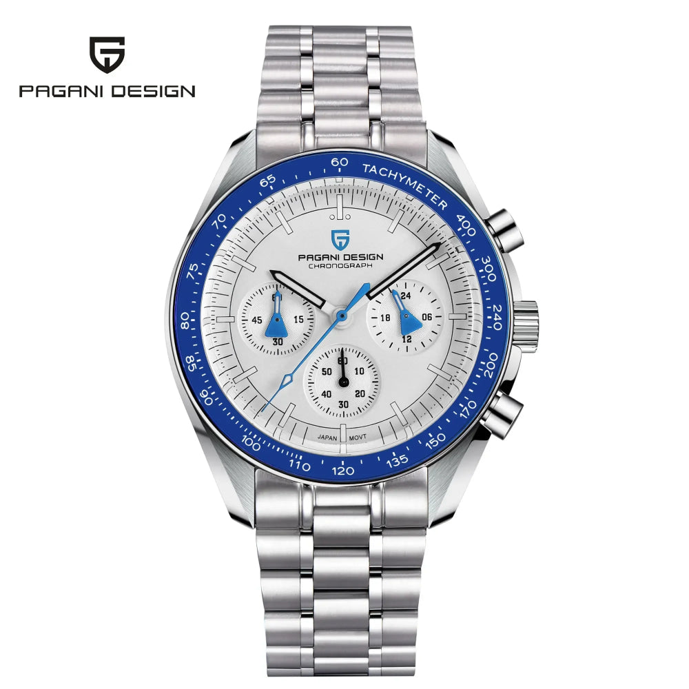 2025 New PAGANI DESIGN AK Project Mars Men's Watches Luxury Quartz Watch Men AR Sapphire Speed Sport Chronograph Automatic Date