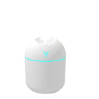 Mini humidificador de aire USB de 250ML, difusor de aceites esenciales aromáticos para el hogar y el coche, generador de niebla silencioso ultrasónico con lámpara LED de Color