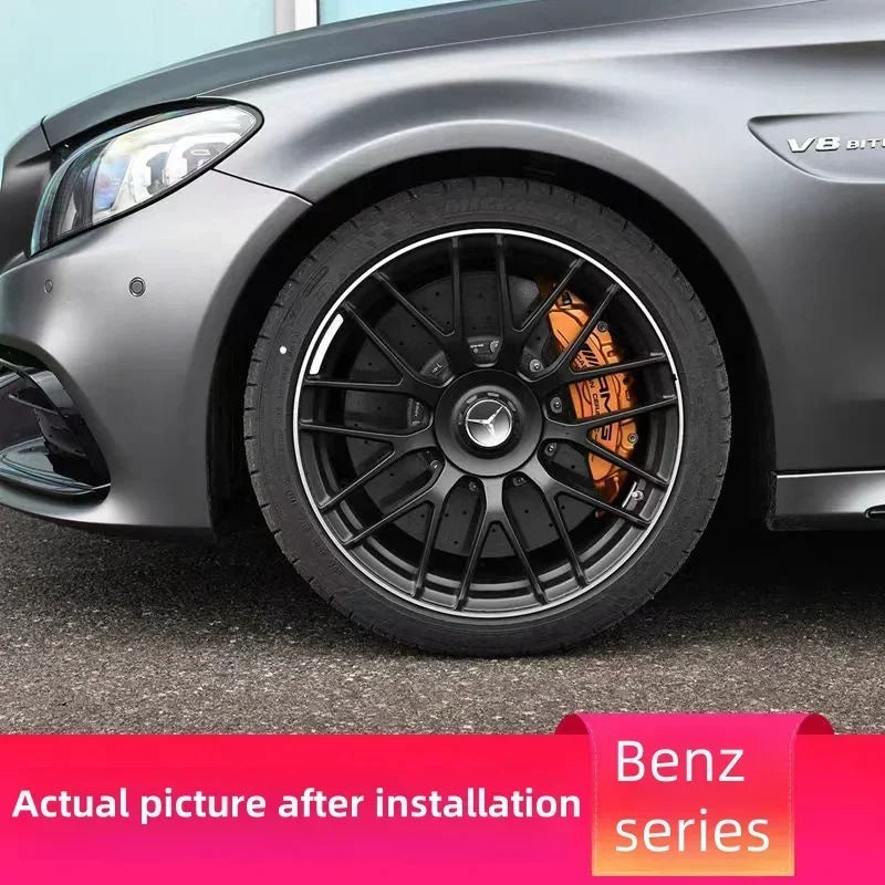 4PCS 75mm NEW Car Wheel Center Hub Caps Cover for Mercedes Benz AMG GLC GLK CLA W166 W163 W221 Interior Mouldings LGG-DA-BENZ