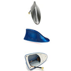 Car Shark Fin Antenna Cover Base Replacement Radio Signal Aerials Roof Exterior Accessories Decoration