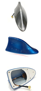 Car Shark Fin Antenna Cover Base Replacement Radio Signal Aerials Roof Exterior Accessories Decoration
