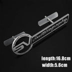 Car Front Grille Emblem Sticker Auto Accessories For Landrover SVR Vogue Velar Evoque Discovery Range Rover  L551 P250 P300 L405