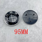 95MM Auto Accessories For BMW G11 G12 G14 G15 G16 G70 G07 G09 Car Hood Front Badge Rear Trunk Emblem 50th Anniversary sticker