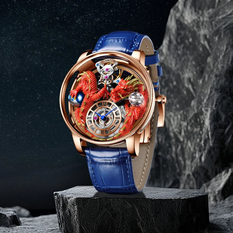 PINDU Design 2025 NEW Men Watch Diamond TourbillionTop Brand Luxury Astronomia Quartz Watch Men sapphire glass waterproof Watch