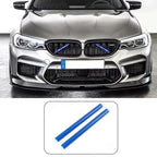 For BMW X3 G01 F25 X4 G02 F26 X5 G05 2011-2015 2016 2017 2018 2019 2020 2021 2022 Car Front Grille Trim Strips Cover Accessories