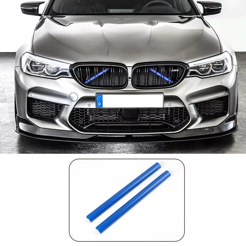 For BMW X3 G01 F25 X4 G02 F26 X5 G05 2011-2015 2016 2017 2018 2019 2020 2021 2022 Car Front Grille Trim Strips Cover Accessories