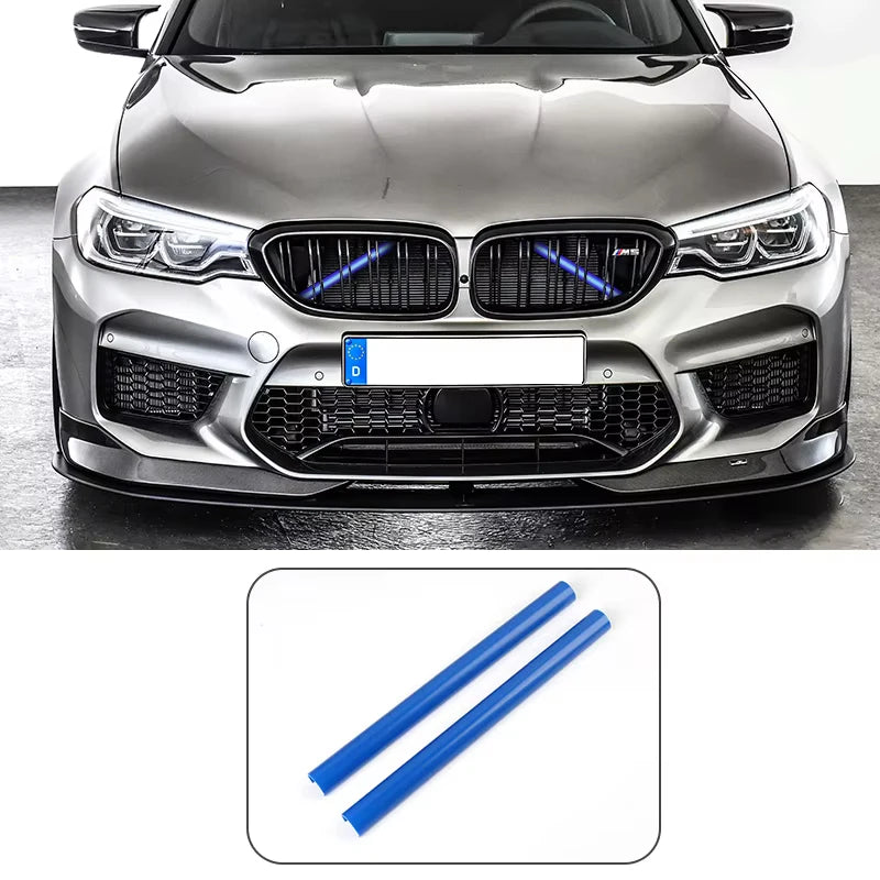 For BMW X3 G01 F25 X4 G02 F26 X5 G05 2011-2015 2016 2017 2018 2019 2020 2021 2022 Car Front Grille Trim Strips Cover Accessories