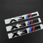 Car Valve Core BMW 3D Electroplating Emblem Stickers Trunk Decorative Stickers For BMW X5 E91 E70 F11 E30 F31 X3 F25 E61 E83 X1