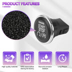 Keyless Go Start Stop Ignition Button Switch for Dodge Challenger Durango Grand Caravan Jeep Grand Cherokee 1FU931X9AC 33370101