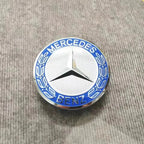 4PCS 75mm Metal Emblem Car Wheel Center Hub Cap Cover Badge For Mercedes Benz AMG GLK GLE GLC W203 W206 W220 W205 W211 W212 201