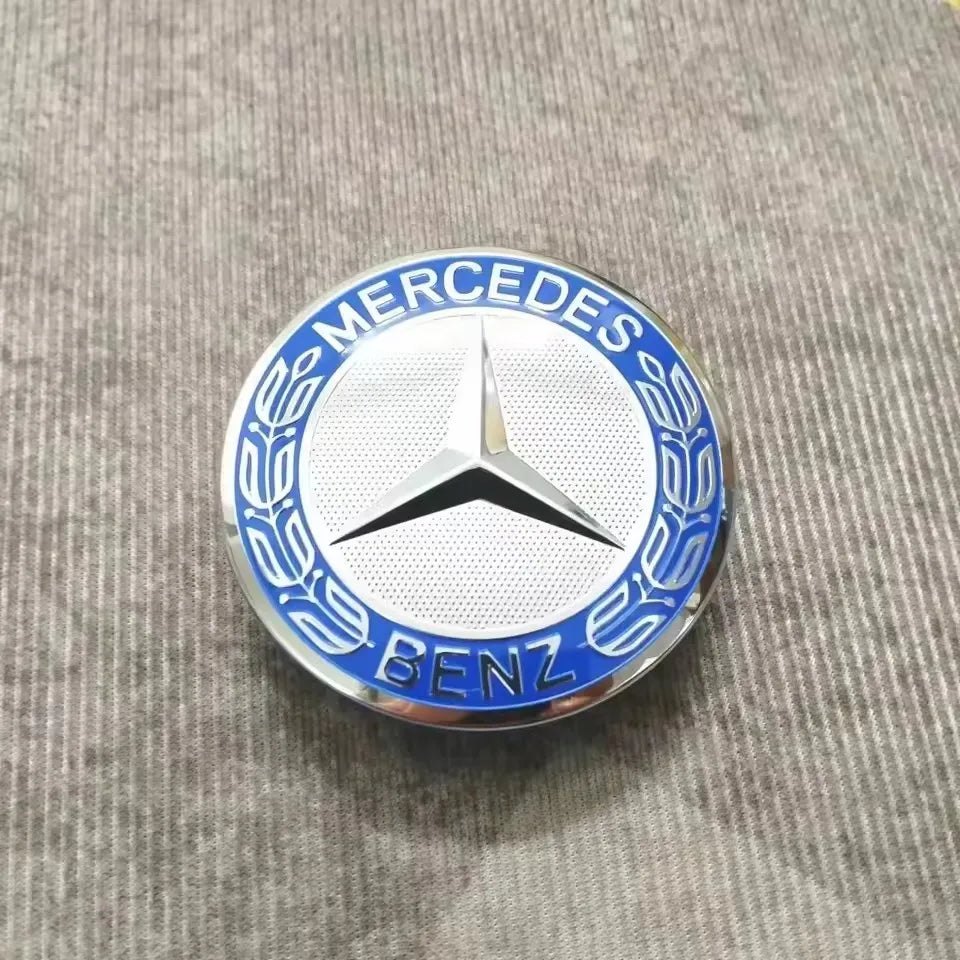 4PCS 75mm Metal Emblem Car Wheel Center Hub Cap Cover Badge For Mercedes Benz AMG GLK GLE GLC W203 W206 W220 W205 W211 W212 201