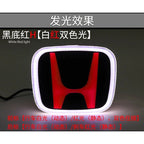For Honda Accord Civic Odyssey CRV Inspire Amaze Vezel PMMA LED Car Emblem Sticker Front Rear Trunk Light Badge Accessories