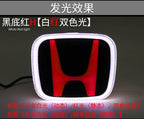 For Honda Accord Civic Odyssey CRV Inspire Amaze Vezel PMMA LED Car Emblem Sticker Front Rear Trunk Light Badge Accessories