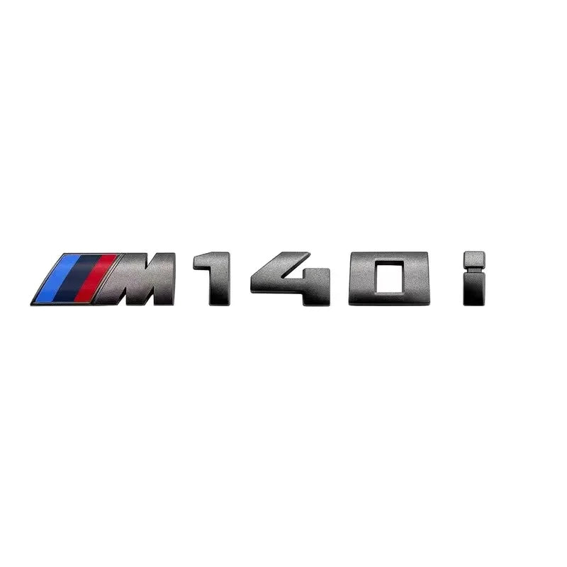 5.5cm for M logo new gray ABS sticker trunk badge for BMW M330i M340i M430i M440i M530i M540i M550i decoration accessories.