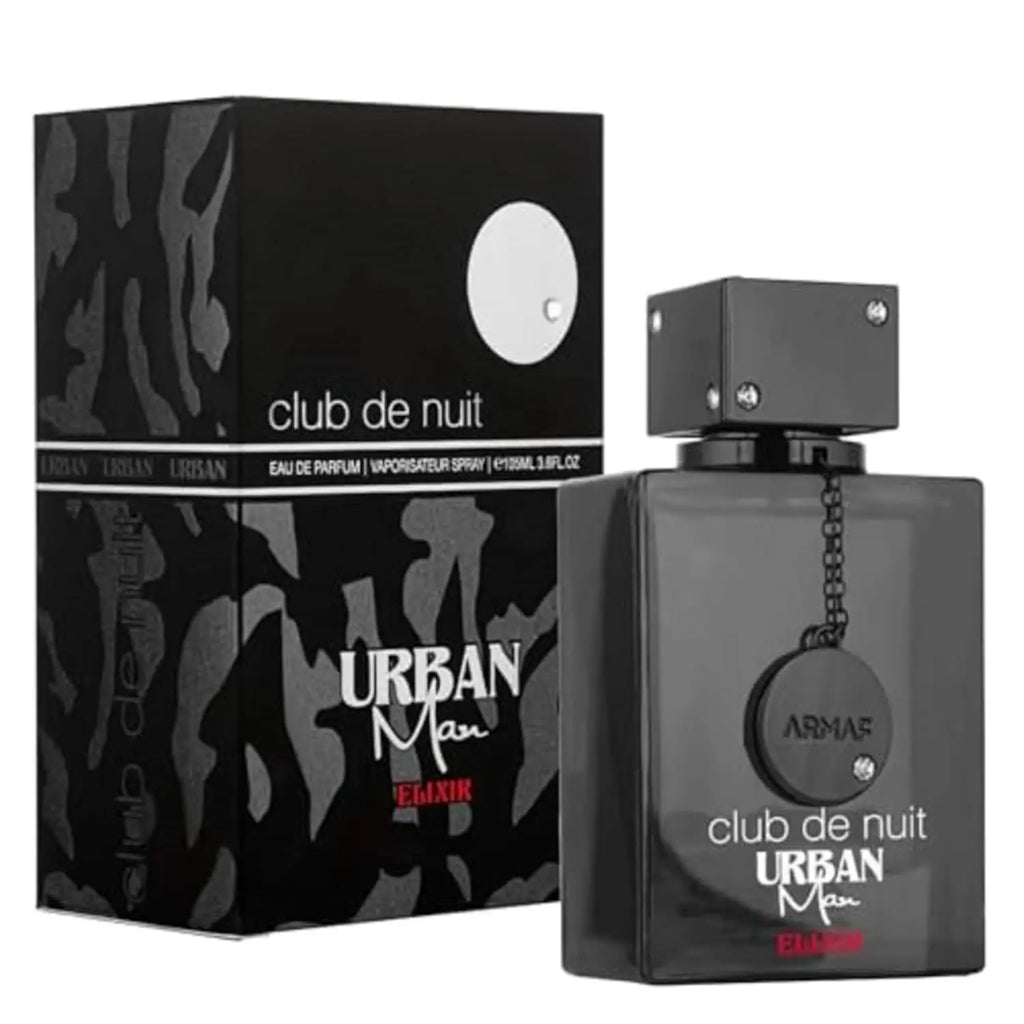 Armaf Club De Nuit Urban Man Elixir Spray de perfume para hombre, 3,6 oz Halloween, regalos de Navidad