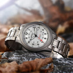 BERNY Titanium Automatic Men's Field Watches Date Sapphire Super Luminous Sports Easy Read Outdoor 10ATM Mechanical Watch