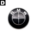 Carbon Fiber 50th Anniversary Front Rear Logo Kit for BMW 82mm 74mm Badge E46 E90 F30 F10   2-Pin Base DIY Replacement Decor Set