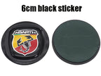 1pcs 6cm 9.5cm 12cm 3D ABS Car Front Logo Steer Wheel Rear Bumper Tail Door Trunk Emblem Sticker Styling Accessories