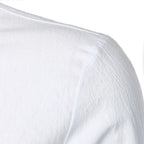 Cotton Linen Shirt for Men Slim Fit Tops Long Sleeve Bussiness Shirt Spring Autumn Casual Formal Men's Shirts