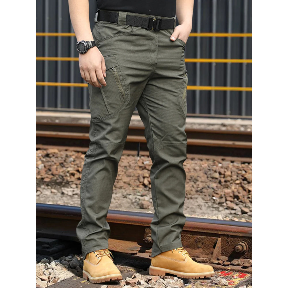 Tactical Work Pants Series New Men's IX9 Tactical Pants Multi-Pocket Large Capacity Training Pants Commuter Pants Wear-resistant