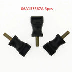 SCJYRXS 3 Pcs  Secondary Air Pump Rubber Mount  06A133567A For Beetle Golf MK5 MK6 Passat B5 TT A3 06A133567A
