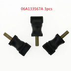 SCJYRXS 3 Pcs  Secondary Air Pump Rubber Mount  06A133567A For Beetle Golf MK5 MK6 Passat B5 TT A3 06A133567A