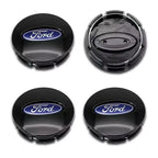 4Pcs 65mm Car Wheel Center Hub Cap Emblem Logo Hub Cap For Ford Fiesta Explorer Escape Shelby Mondeo Fusion Mk2 Mk3 Mk4 Ranger