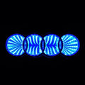 18X5.8CM LED Badge Light Exterior for Audi Q2 Q8 A1 A2 Q3 A3 A4 A5 A6 A7 A8 Q5 Q7 TT Car Rear Trunk Emblem Sticker Accessories