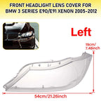 Car Headlight Lens Car Front Headlamp Shell Transparent Lampshade Lens For BMW 3 Series E90 Large Lampshade 05-12 BMW Headlight
