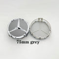 4pcs 75MM Car Styling Wheel hub modification Center Covers Hub Caps For Mercedes Benz B/C/E/S W211 W203 W204 W210 W124 AMG W202