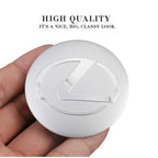 4Pcs 56MM Car Wheel Center Hub Cap Rim Cover Emblem Stickers For Lexus IS250 IS200 CT200h GS300 LS430 RX450h LX570 IS300 ES RX