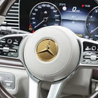52mm 57mm Car Steering Wheel Badge Sticker Replace Decor For Mercedes Benz B/C/E/S Class A Class C200L GLC GLK FXPT-JS-BENZ