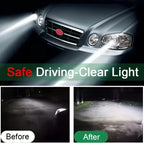 Professional Car Headlight Restorer - Removes Scratches and Blur, Restores Bulb Brightness, Expands Visibility, Suitable for Front and Rear Vehicle Lighting, Car Headlight Repair Fluid - Anti-Yellowing/Scratch/Fogging and Oxi