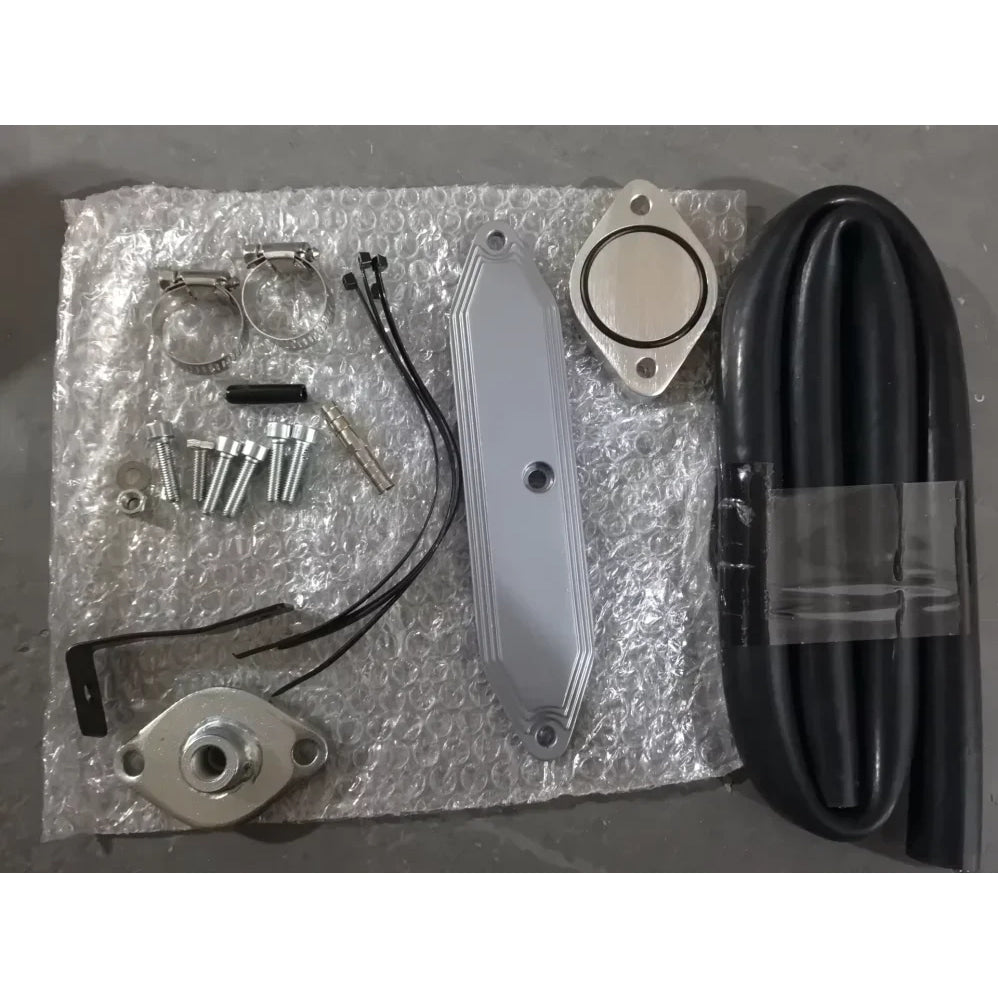 Diesel Valve & Cooler Power Removal Kit Diesel For 11-14 Ford F250 F350 F450 F550 6.7L V8 Powerstroke Diesel Turbo Aluminum