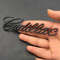 3D Metal Car Emblem Fender Side Rear Trunk Badge Sticker for Cadillac Escalade DTS SRX XT5 XTS ATS BLS CT4 CT5 CT6 CTS SLR SLS