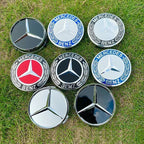 4pcs 56mm 60mm 75mm  68mm3Pin Car Wheel Center Cap Rim Hub Caps Emblem W202 W220 W213 W210 W164 E200 E260 E300 For Mercedes Benz