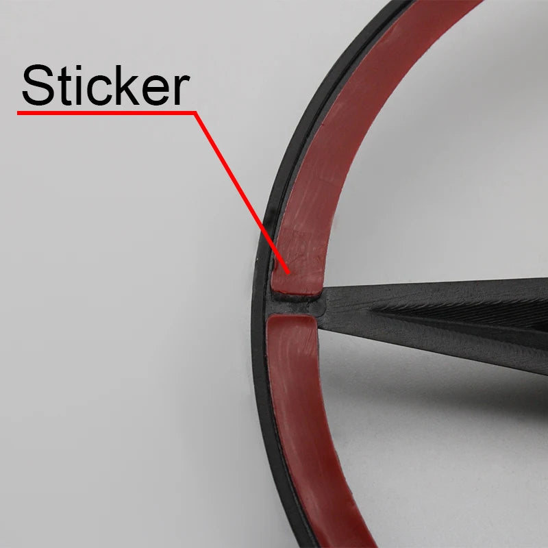 1Pcs ABS Car Rear Decal Trunk Emblem Sticker Mercedes Benz Replace Accessories For W204 W222 W205 W177 W212 W213 X253 W203 W176