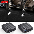 Car Led Welcome Lights Courtesy Projector Ghost Shadow Logo Emblem Light For Ford Mustang 4 5 6 2024 2023 2022-2010 Accessories