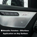 Chevrolet 3D Aluminum Car Audio Stickers Fit For Silverado Impala Malibu Equinox Cruze Camaro Tahoe/Suburban Blazer Spark Aveo