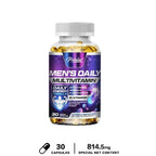 Men's Multivitamin Supplement - Supports Immune Health, Boosts Energy Production, and Improves Vitality and Endurance