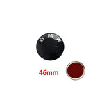 45/74/82mm automobile ABS front and rear logo hub covers are suitable for BMW Group's new badge decoration accessories.