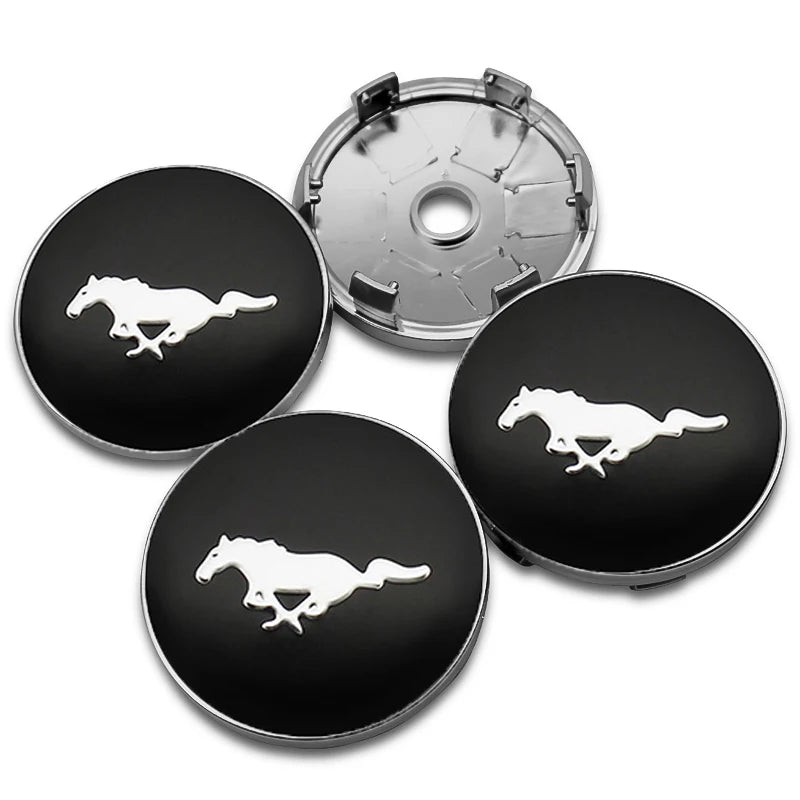 4Pcs 56mm 60mm 54mm Car Wheel Center Hub Cap Rim Cover Stickers For Ford Focus Mondeo Edge Ecosport Ranger Fiesta Fusion Kuga