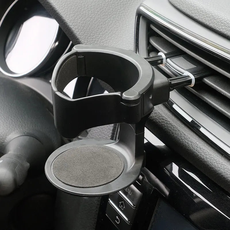 Portavasos de coche para ventilación de aire, soporte Universal para portabebés para botellas de agua y Cenicero