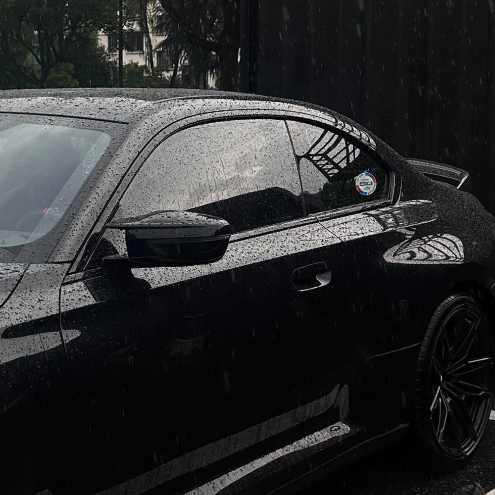 Car Windshield Stickers Waterproof Static Decal Accessories For BMW M 50th 325Li 320Li 330Li E36 G20 E46 E90 E60 F30 E39 E30 F20